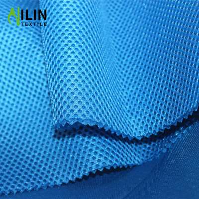 warp knitting fabric manufacturer 100% Polyester sports 3D mesh sandwich fabric