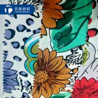 100 rayon fabric colorful design two border wholesale price